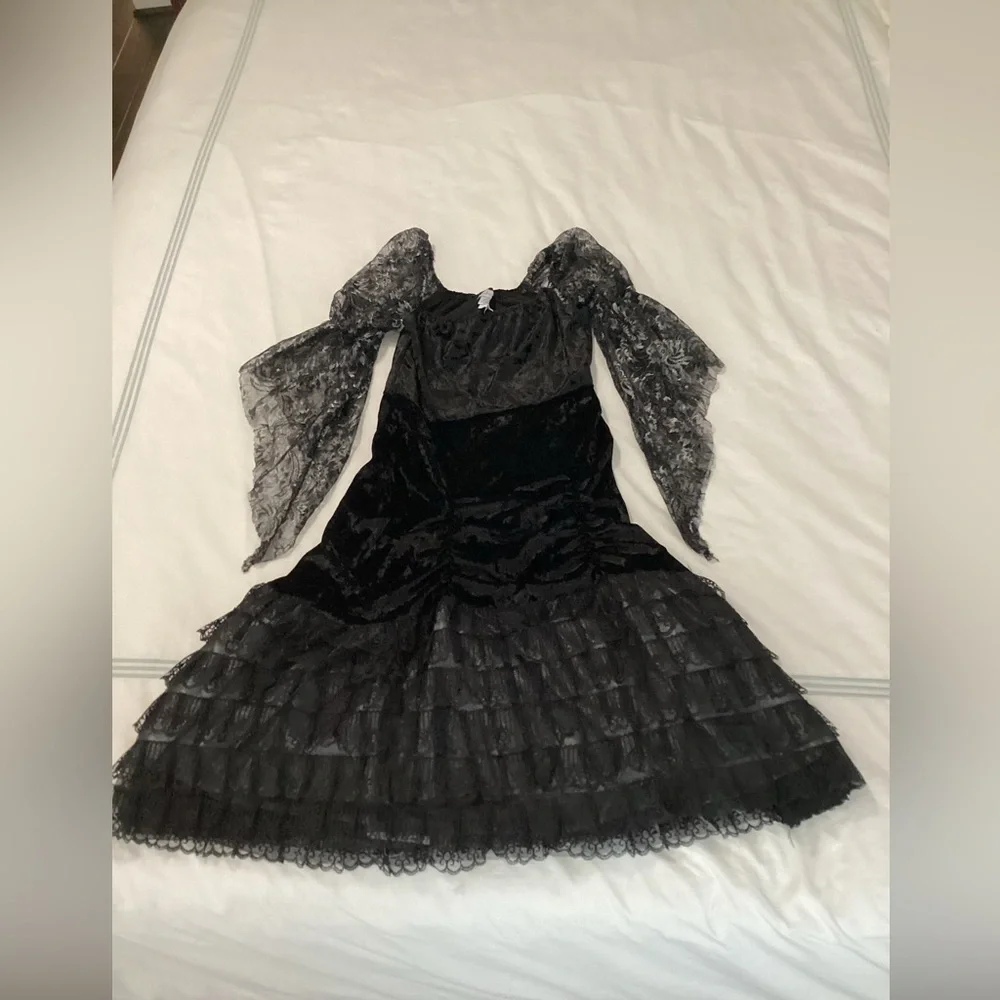 Fancy vampire dress costume